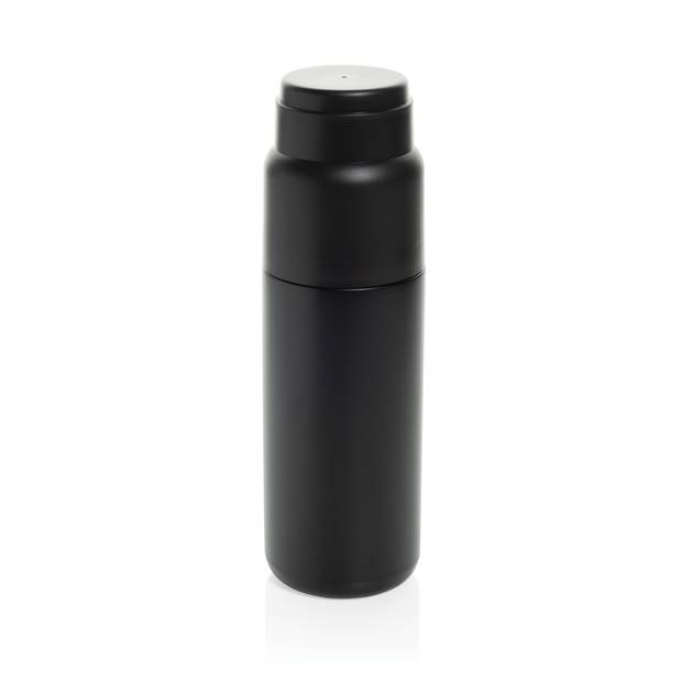 Thermocup RCS termosku z recykl. materiálov s pohárom 500ml, čierna Thermocup RCS termosku z recykl. materiálov s pohárom 500ml, čierna