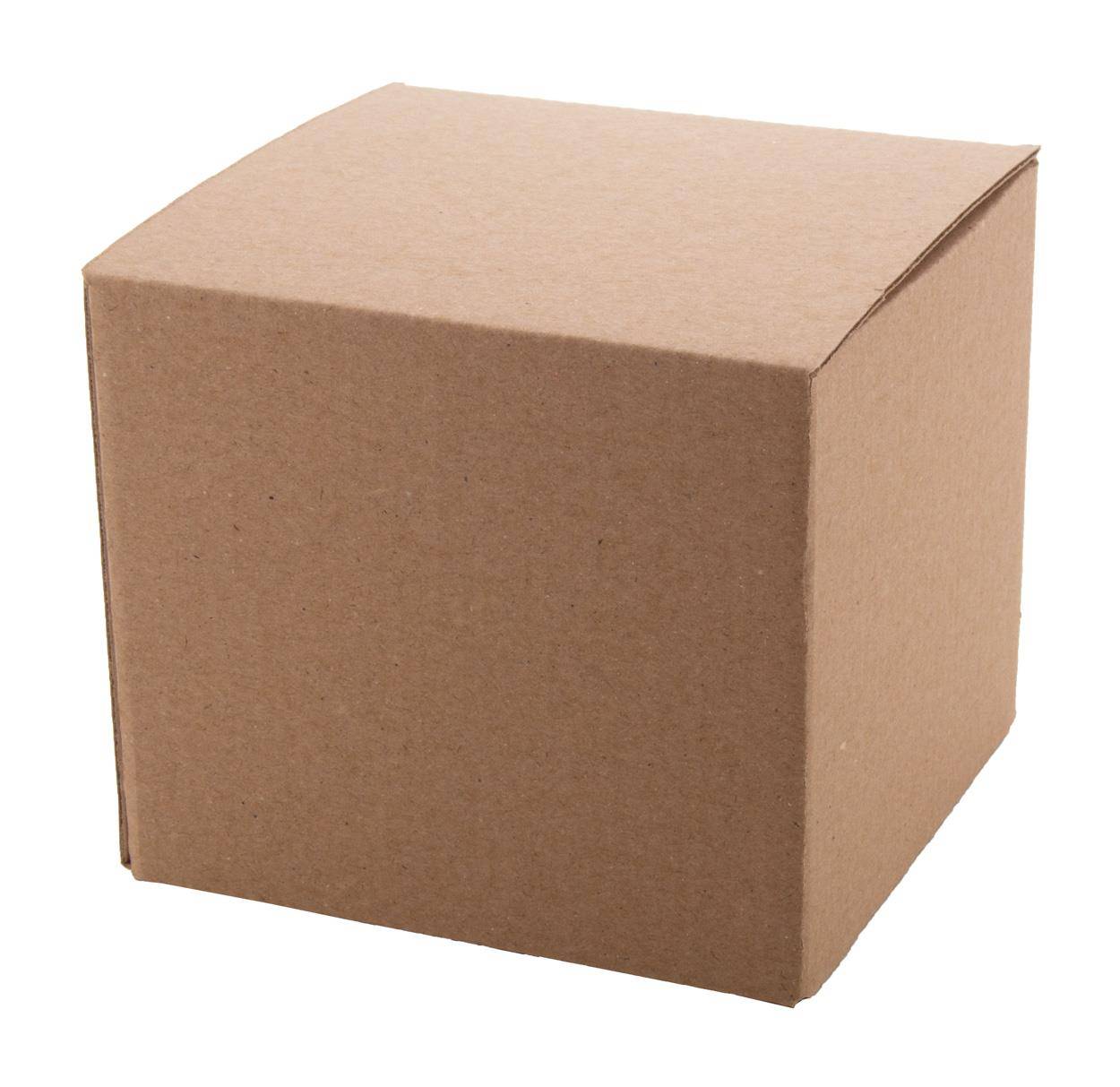 Three Eco krabička na hrnčeky, hnedá prírodná  