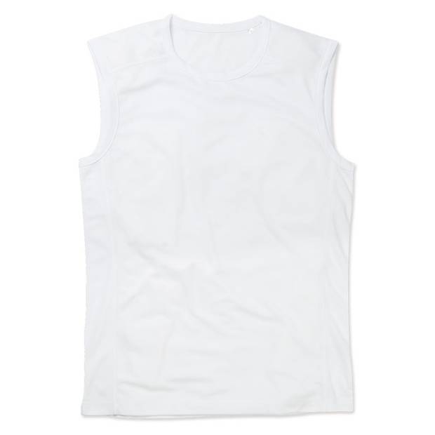 Tílko STEDMAN ACTIVE 140 SLEEVELESS MEN bílá XL Tílko STEDMAN ACTIVE 140 SLEEVELESS MEN bílá XL