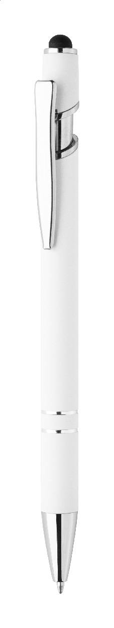 Tonnel Soft dotykové guličkové pero, biela