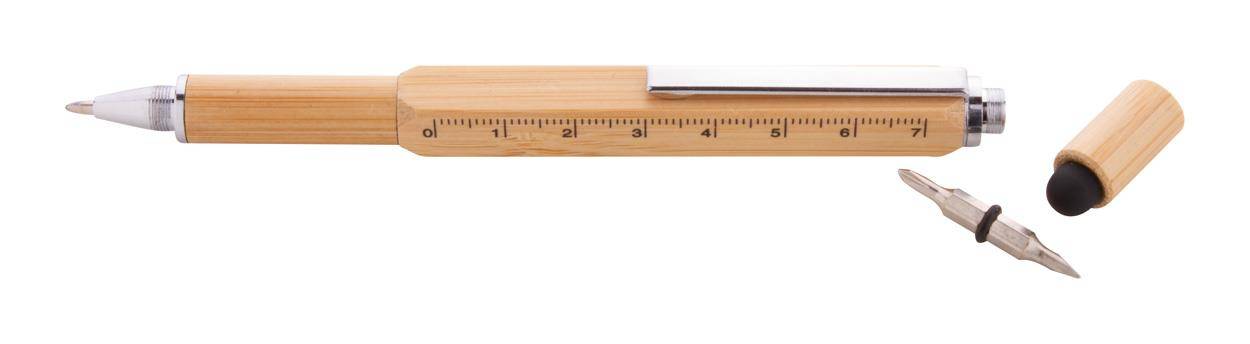 Tooby multifunkční pero, hnedá prírodná  