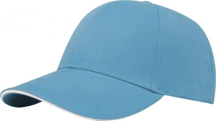 Topaz 6 panel GRS recycled sandwich cap