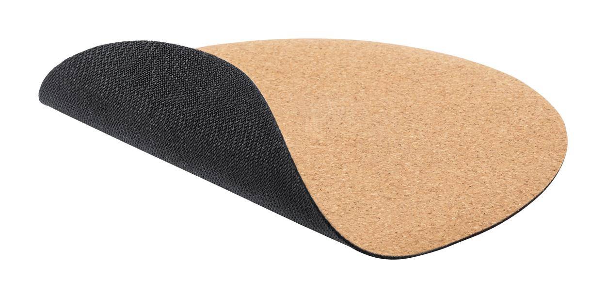 Topick korková podložka pod myš, hnedá