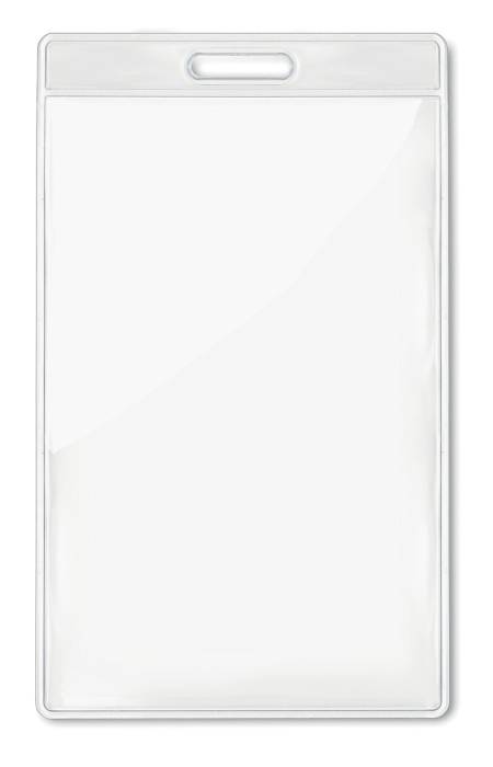 Transparentné puzdro na vizitky (na výšku)