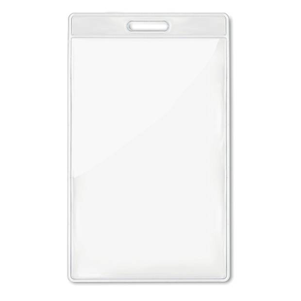 Transparentné puzdro na vizitky (na výšku) Transparentné puzdro na vizitky (na výšku)