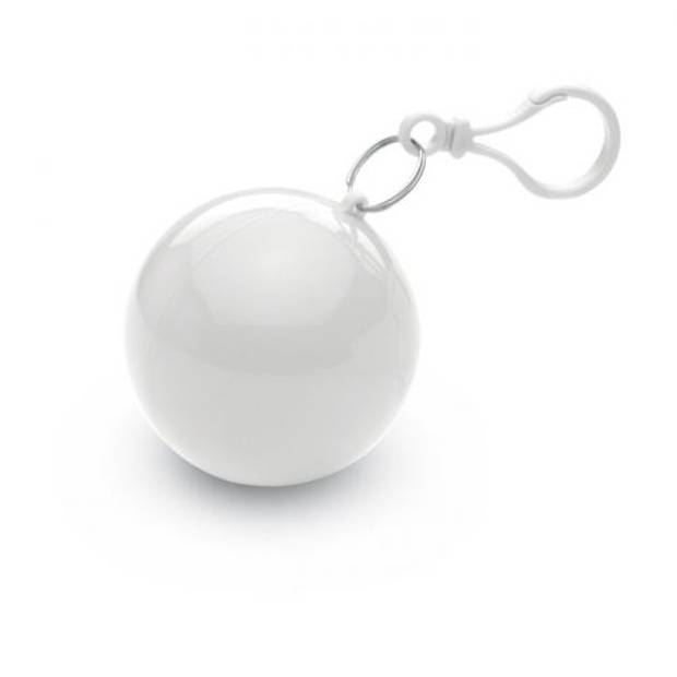 Transparentní pláštěnka v obalu, bílá Transparentní pláštěnka v obalu, bílá