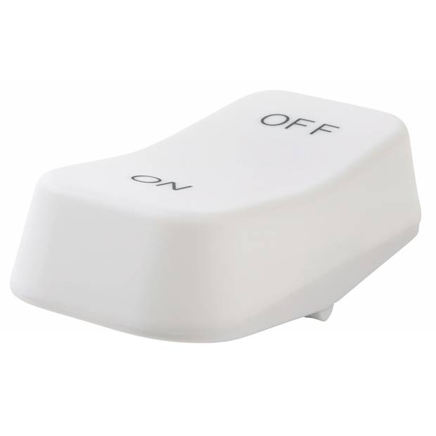 TRAPANI nočné svetlo vzhľad vypínača ON / OFF, biela TRAPANI nočné svetlo vzhľad vypínača ON / OFF, biela