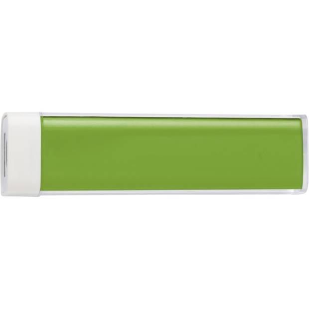 TRAVELO plastová powerbanka 2200 mAh, zelená TRAVELO plastová powerbanka 2200 mAh, zelená
