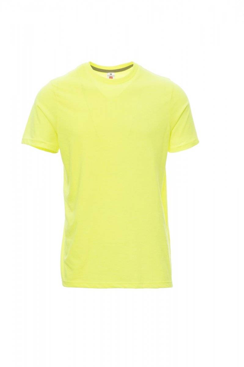Tričko PAYPER SUNSET FLUO, fluorescenčná žltá, 3XL