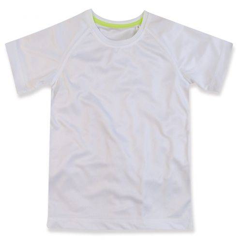 Tričko STEDMAN ACTIVE 140 RAGLAN JUNIOR White biela L