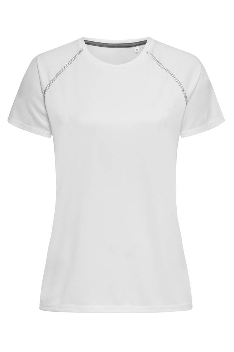 Tričko STEDMAN Active Team Raglan,  White biela, S