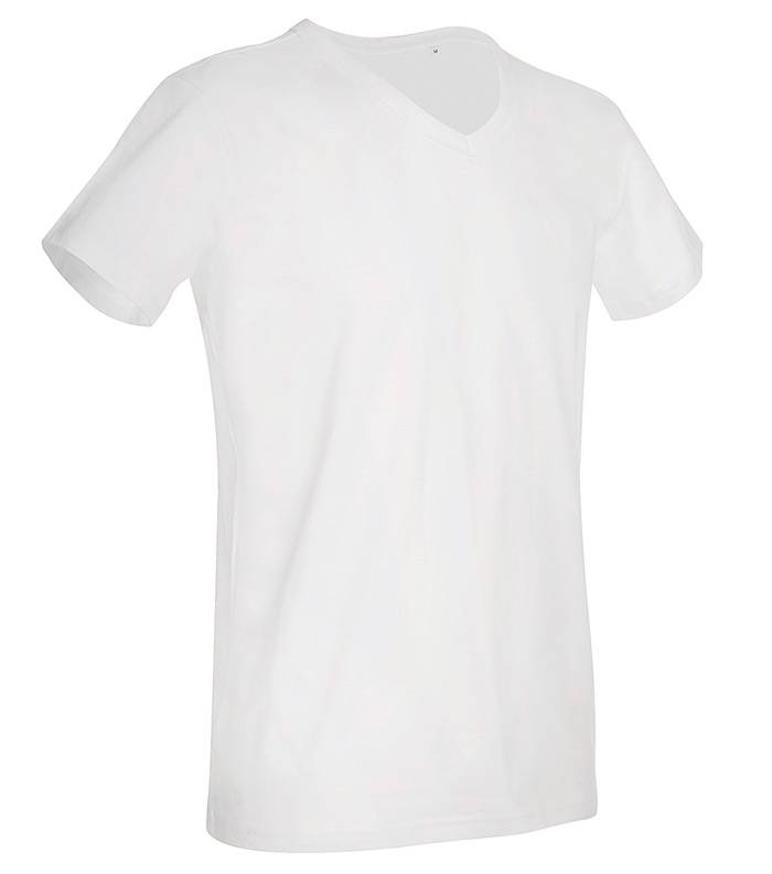 Tričko STEDMAN BEN V-NECK bílá L