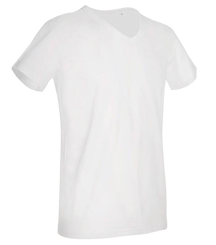 Tričko STEDMAN BEN V-NECK bílá S