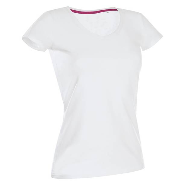 Tričko STEDMAN CLAIRE V-NECK bílá S Tričko STEDMAN CLAIRE V-NECK bílá S