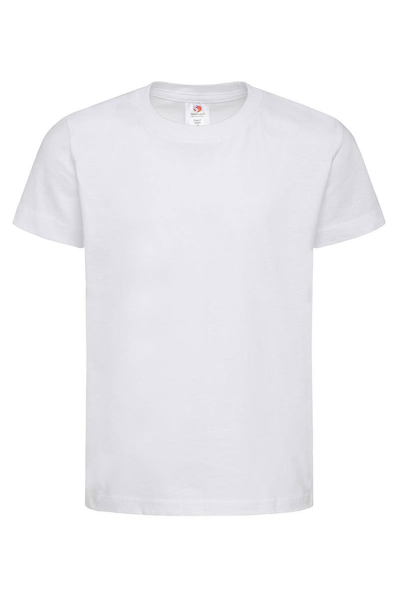 Tričko STEDMAN Classic-T Crew Neck,  White biela, 3XS