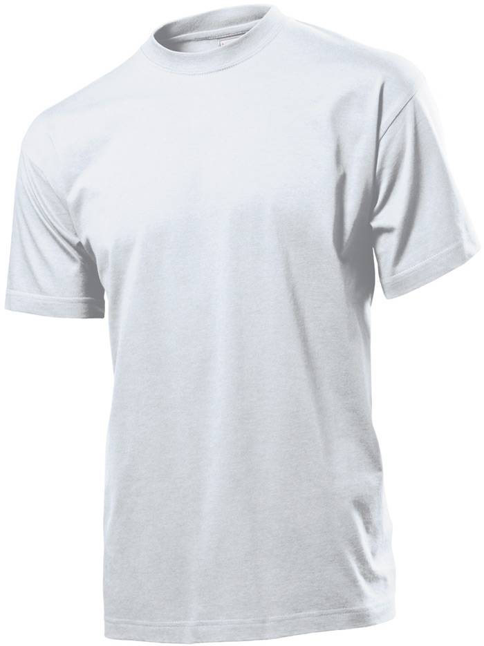 Tričko STEDMAN Classic-T Crew Neck, White bílá, L