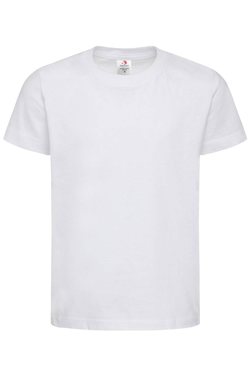 Tričko STEDMAN Classic-T Organic Crew Neck,  White biela, XS