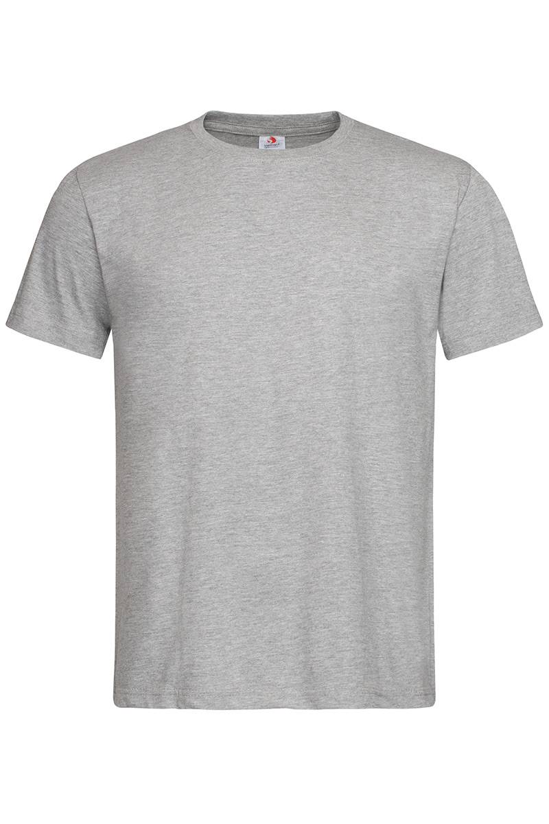 Tričko STEDMAN Classic-T Organic, Grey Heather šedá, 4XL