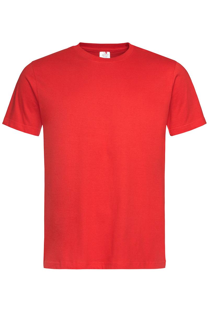 Tričko STEDMAN Classic-T Organic, Scarlet Red červená, 2XS