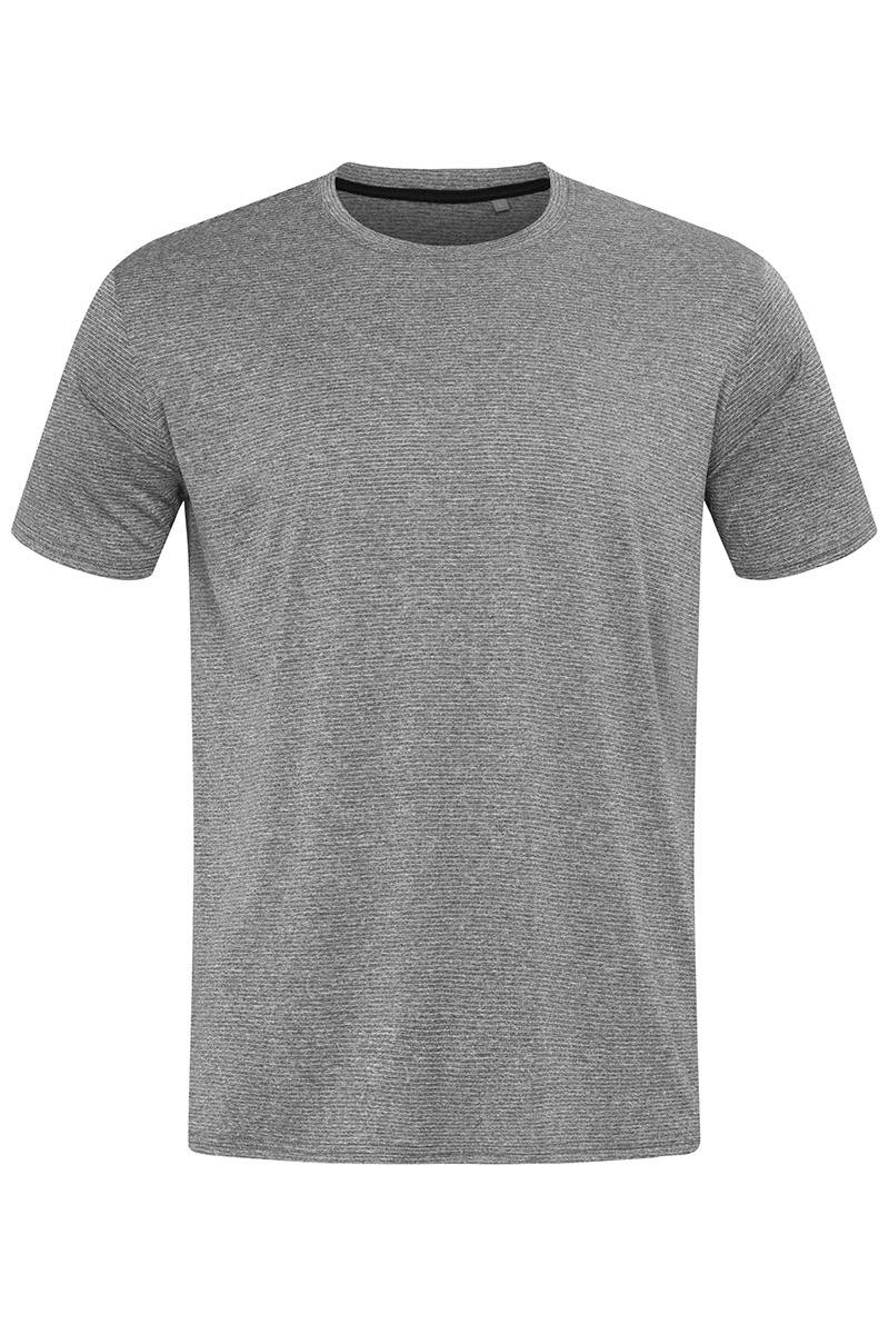Tričko STEDMAN Recycled Sports-T Move, Grey Heather šedá, 2XL