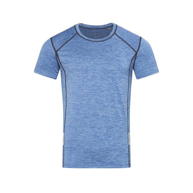 Tričko STEDMAN Recycled Sports-T Reflect, Blue Heather modrá, S Tričko STEDMAN Recycled Sports-T Reflect, Blue Heather modrá, S