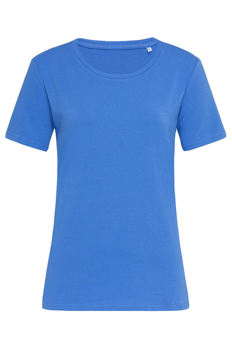 Tričko STEDMAN Relax Crew Neck, Bright Royal modrá, XS