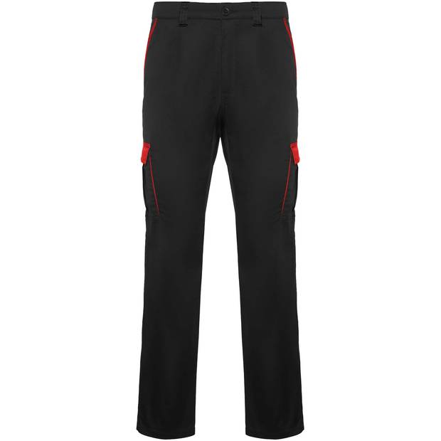 Trooper pracovné nohavice 250 g/m2, čierna - červená 38 Trooper pracovné nohavice 250 g/m2, čierna - červená 38
