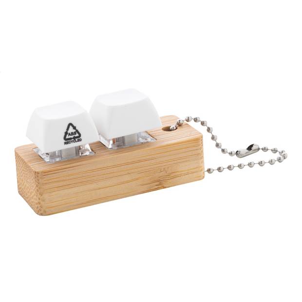 Typoo antistresový prívesok na kľúče, biela Typoo antistresový prívesok na kľúče, biela