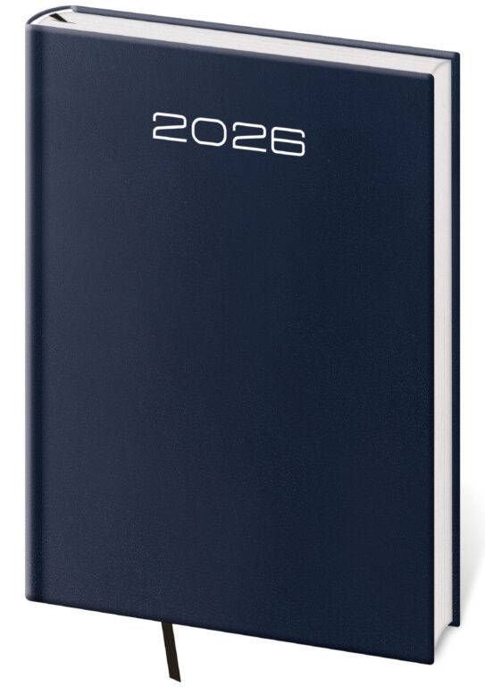 Týždenný diár A5 Old Karachi modrý, 2026