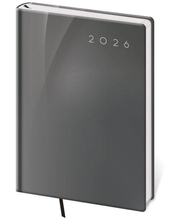 Týždenný diár A5 Vario Grey design, 2026