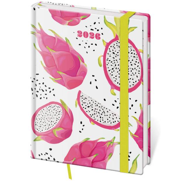 Týždenný diár B6 Vario Pitaya s gumičkou, 2026 Týždenný diár B6 Vario Pitaya s gumičkou, 2026