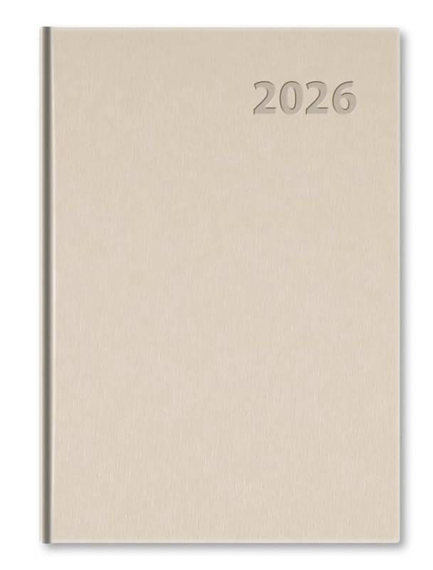 Týždenný diár TOP manager 2026 - béžový