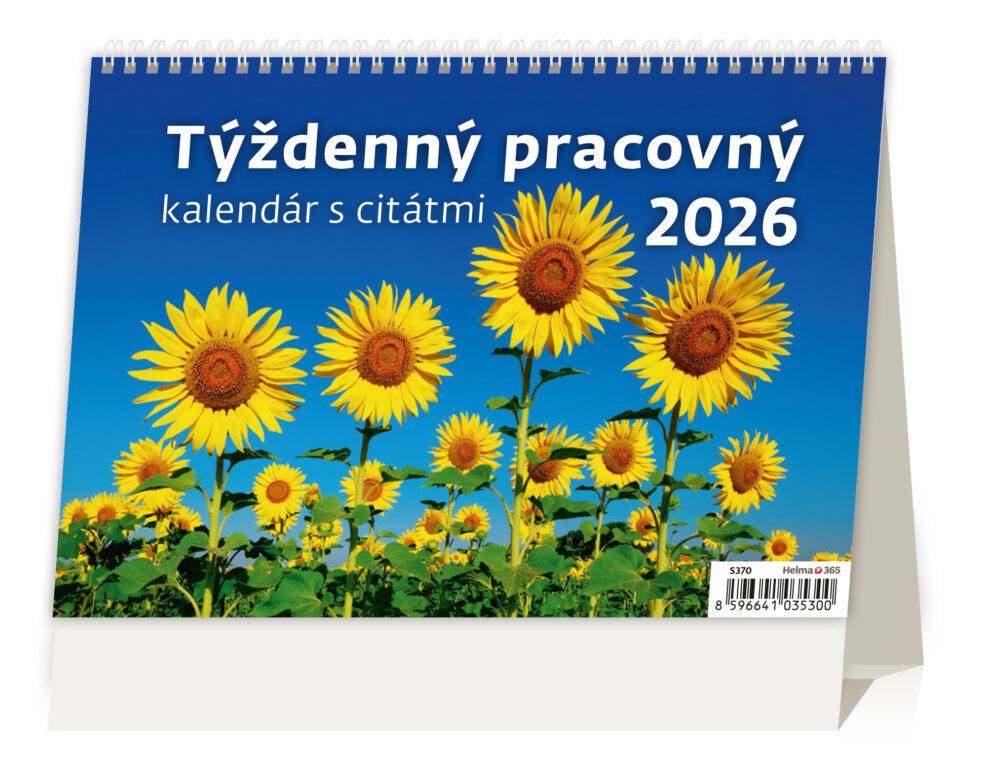 Týždenný kalendár s citátmi, 2026