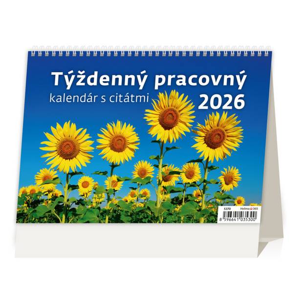 Týždenný kalendár s citátmi, 2026 Týždenný kalendár s citátmi, 2026
