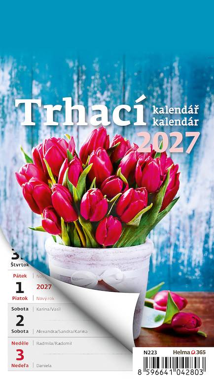 Týždenný trhací kalendár A6 - 2027
