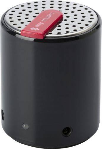 UHURA plastový bluetooth reproduktor, černá