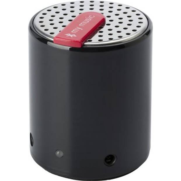 UHURA plastový bluetooth reproduktor, černá UHURA plastový bluetooth reproduktor, černá