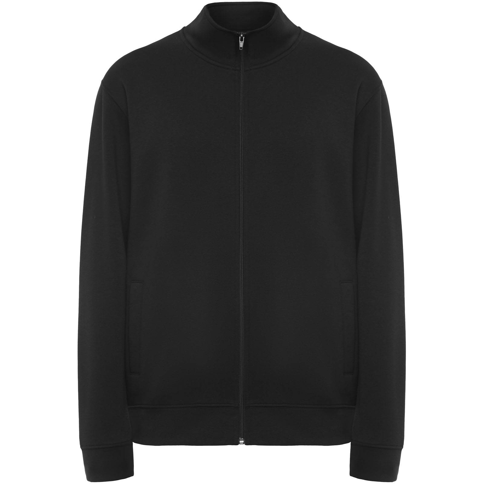 Ulan unisex celorozopínací sveter, čierna XS