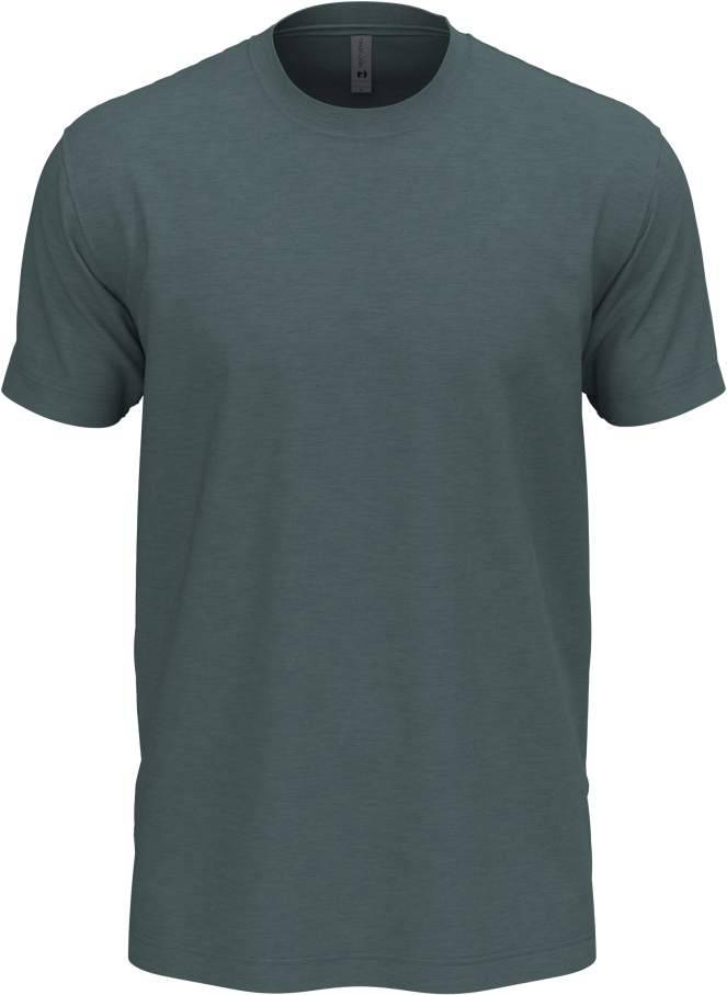 Unisex STEDMAN Tri-Blend tričko, modrá Indigo, XL