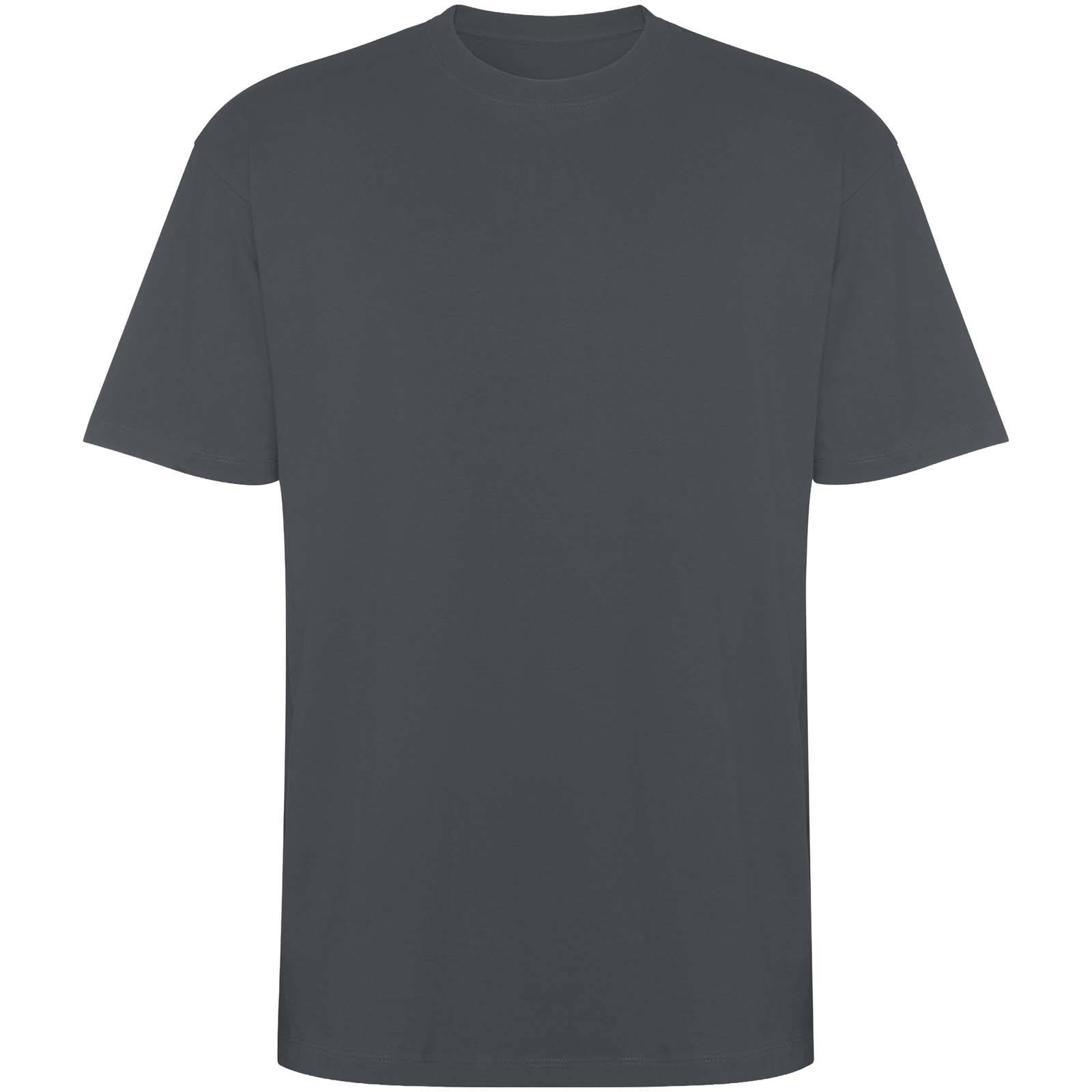 Unisex tričko Bull s krátkym rukávom, nadmerná veľkosť, sivá Ebony 