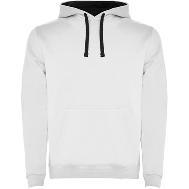 Urban detská mikina s kapucňou, biela - modrá Navy, 3/4 Urban detská mikina s kapucňou, biela - modrá Navy, 3/4