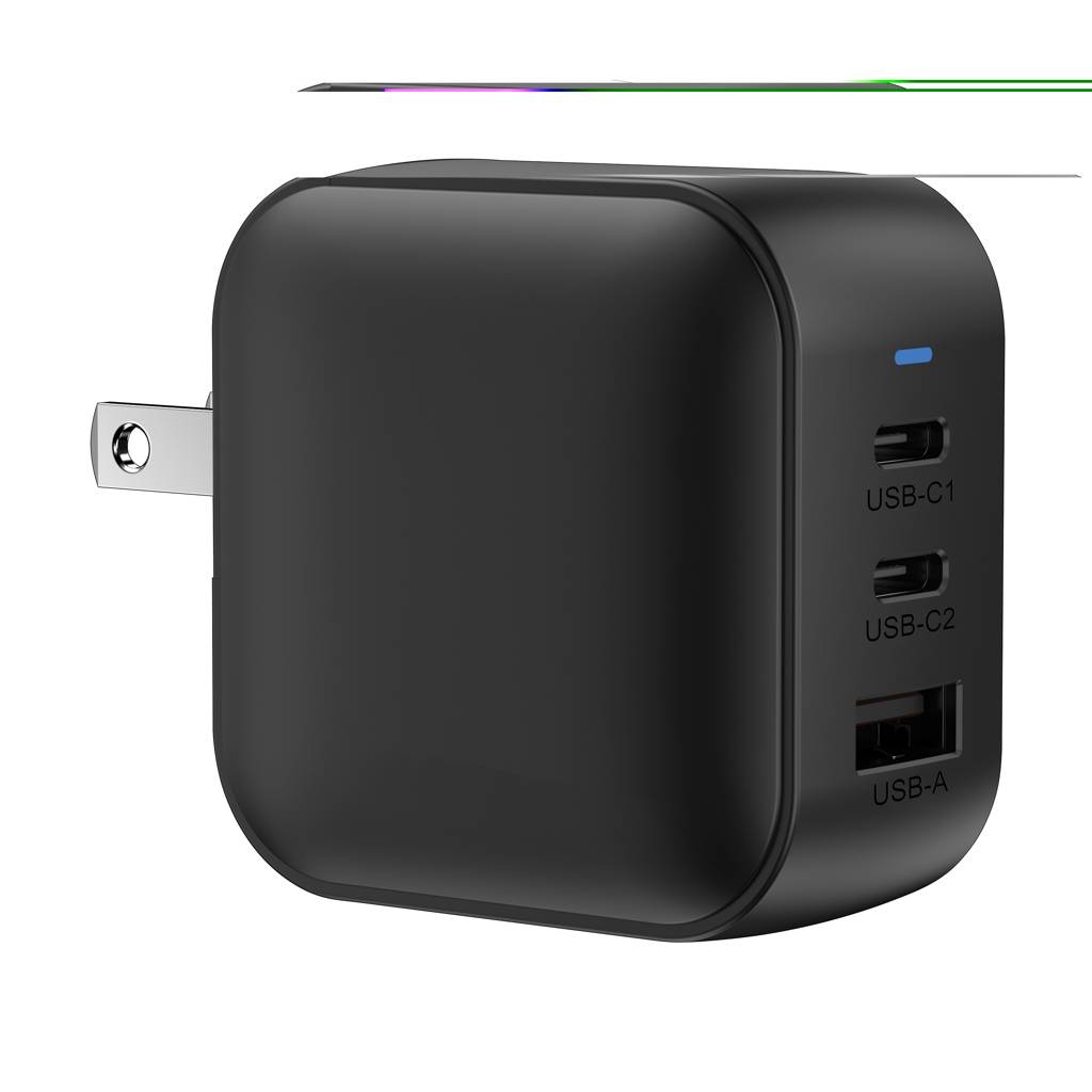 Urban Vitamin Santa Cruz RCS recykl. pl. 70W nabíjačka GAN, čierna