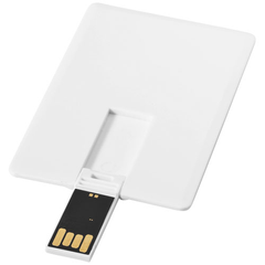 Obrázok ku produktu USB disk Slim ve tvaru karty, 4 GB, biela