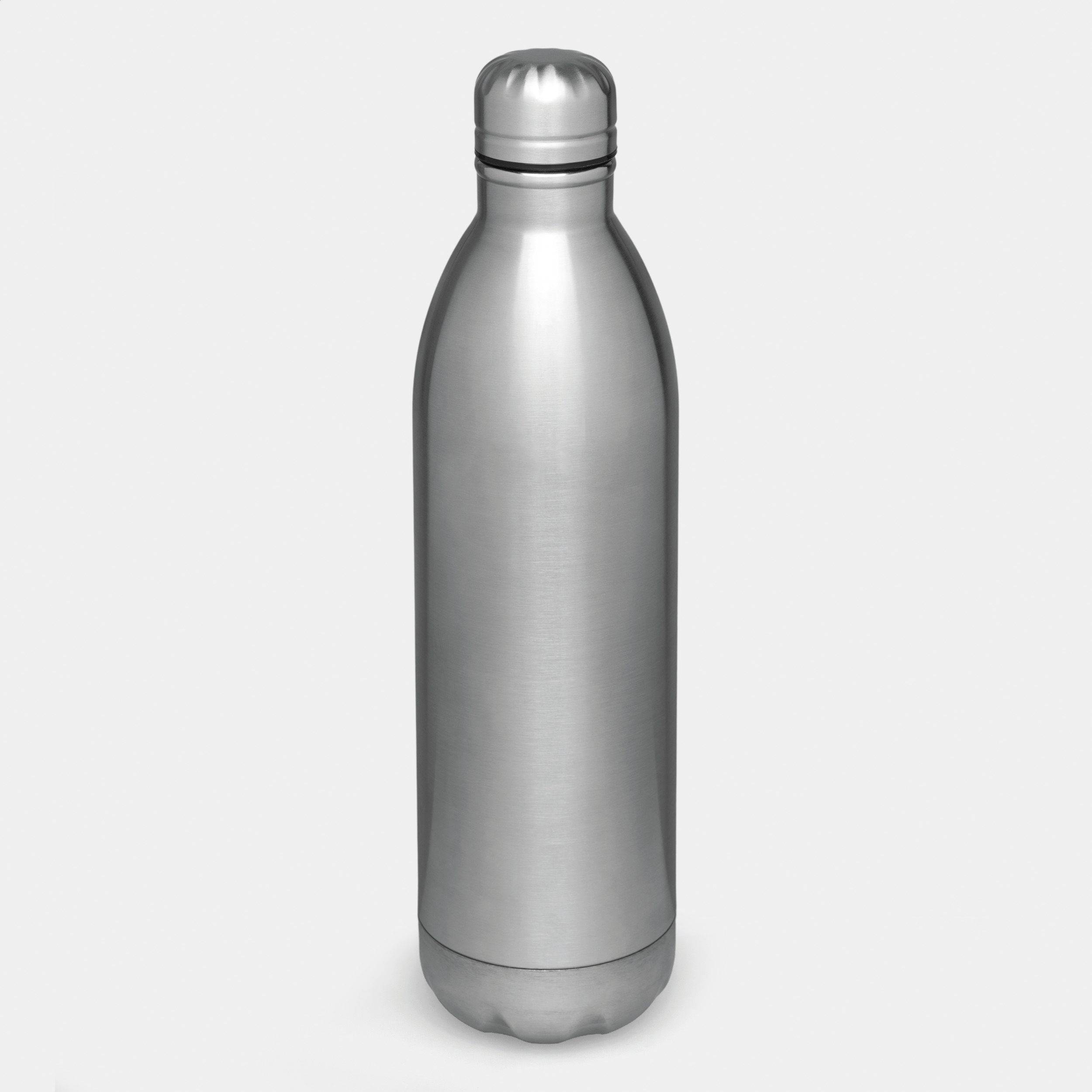 Vákuová fľaša JUMBO TASTE dvojstenná, sivá strieborná