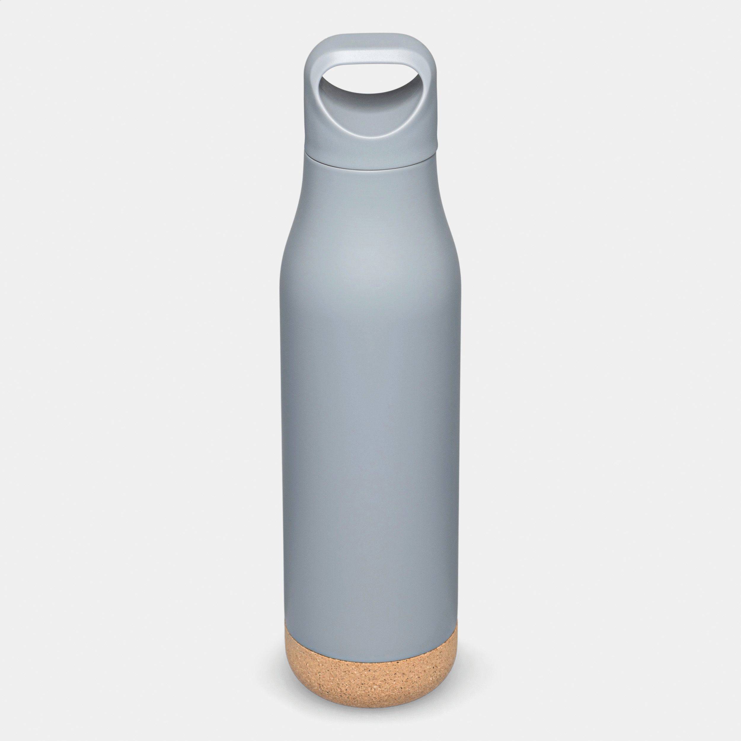 Vákuová fľaša na pitie CORKY LEGEND, sivá
