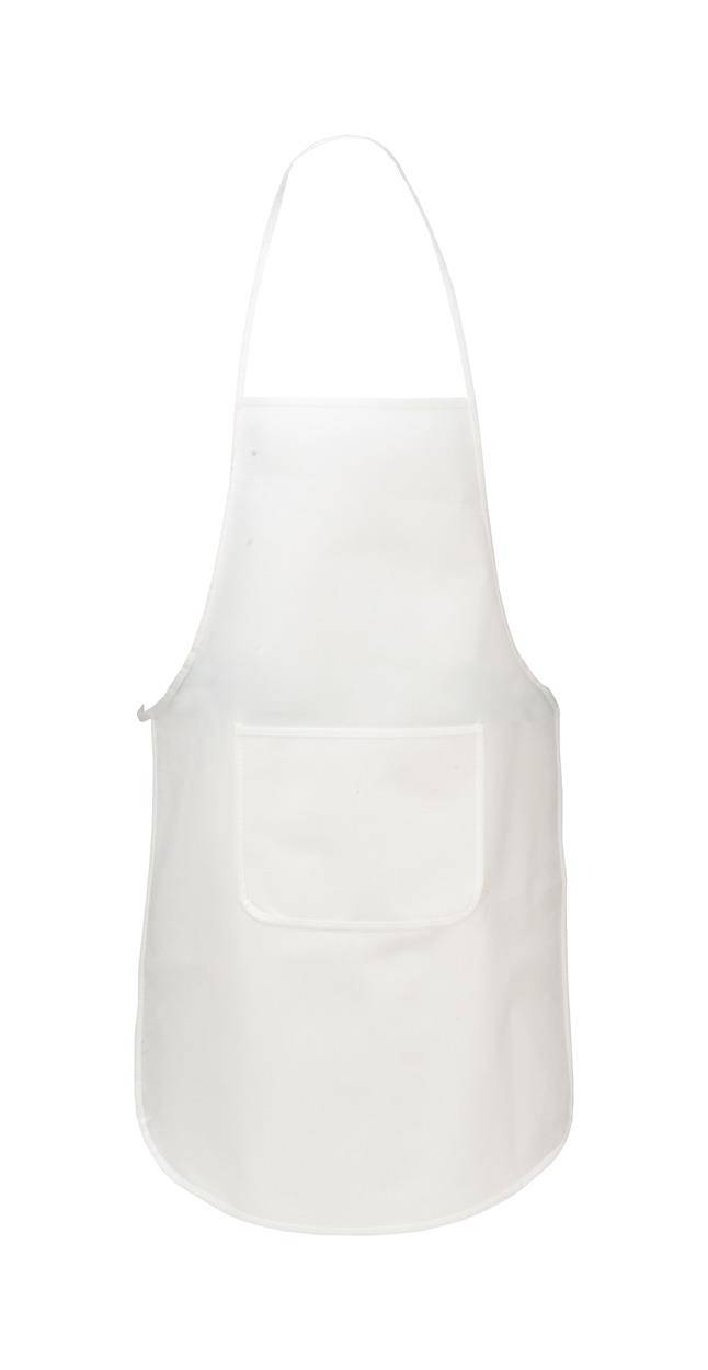 Vanur kuchynská zástera, biela