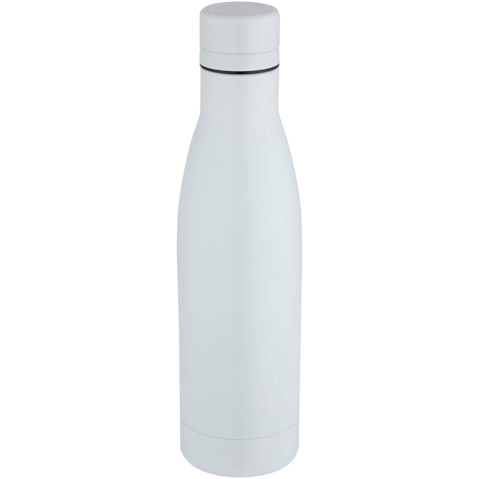 Vasa nerezová fľaša na vodu s objemom 500 ml a so sublimačnou tlačou, biela