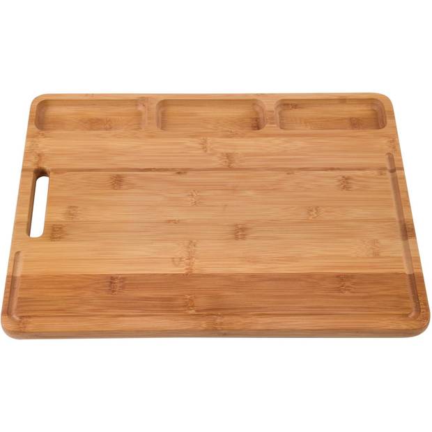Veľká doska na krájanie "Bamboo Serving", hnedá Veľká doska na krájanie "Bamboo Serving", hnedá