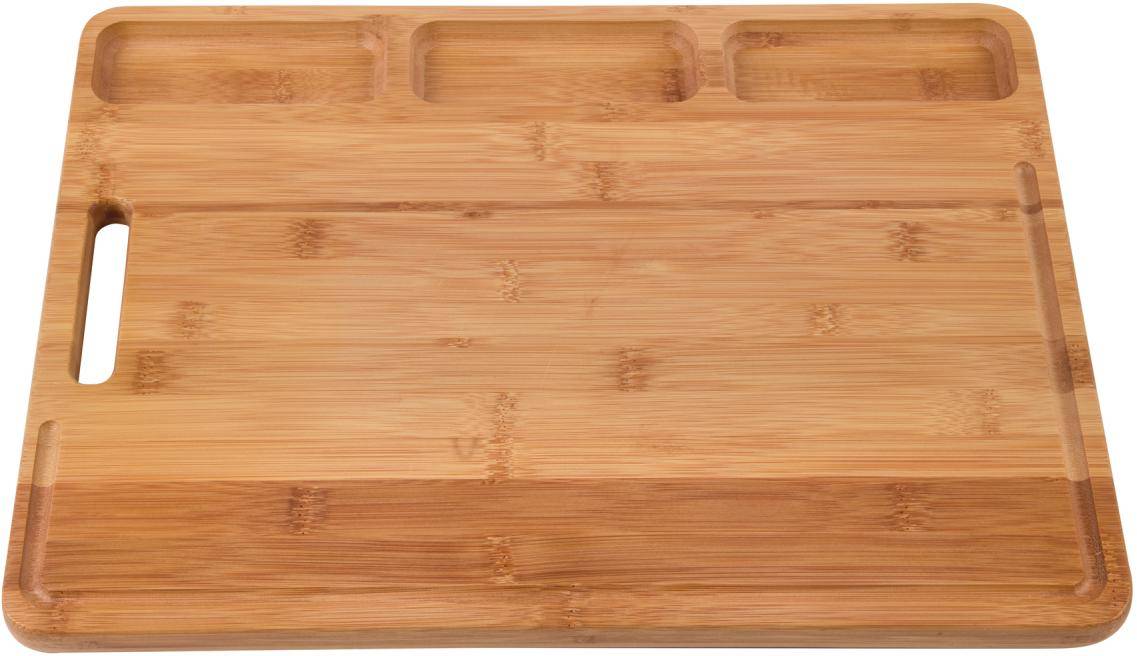 "Velká krájecí deska ""Bamboo Serving"", hnědá"