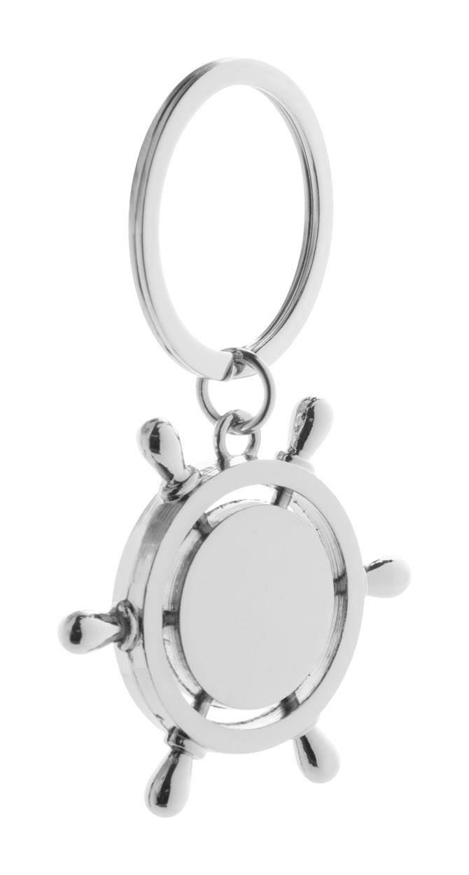 Vertigo prívesok na kľúče, sivá strieborná